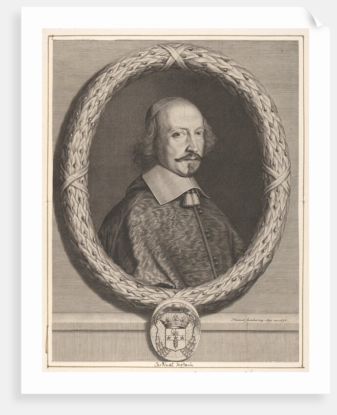 Cardinal Jules Mazarin, 1656 by Robert Nanteuil