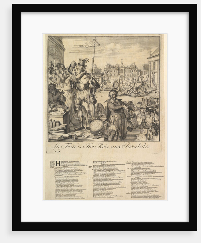 Le Feste des Trois Rois by Romeyn de Hooghe