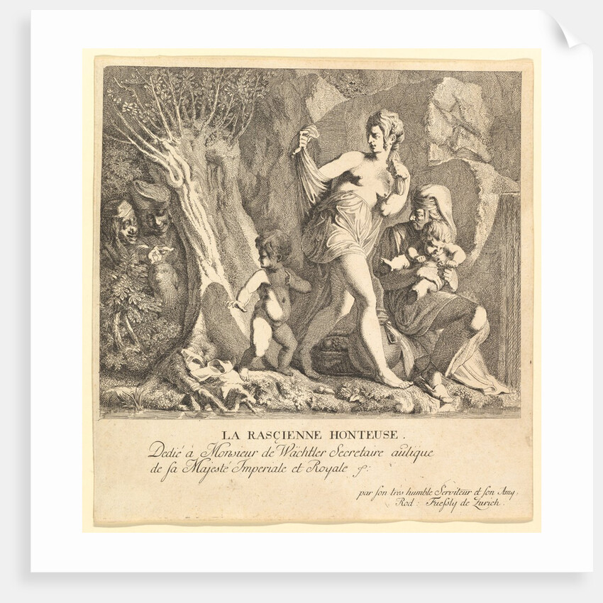 La Rascienne Honteuse by Rudolf Fussli