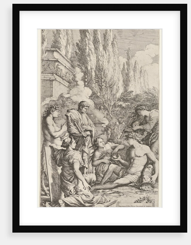 The Genius of Salvator Rosa, ca. 1662 by Salvator Rosa
