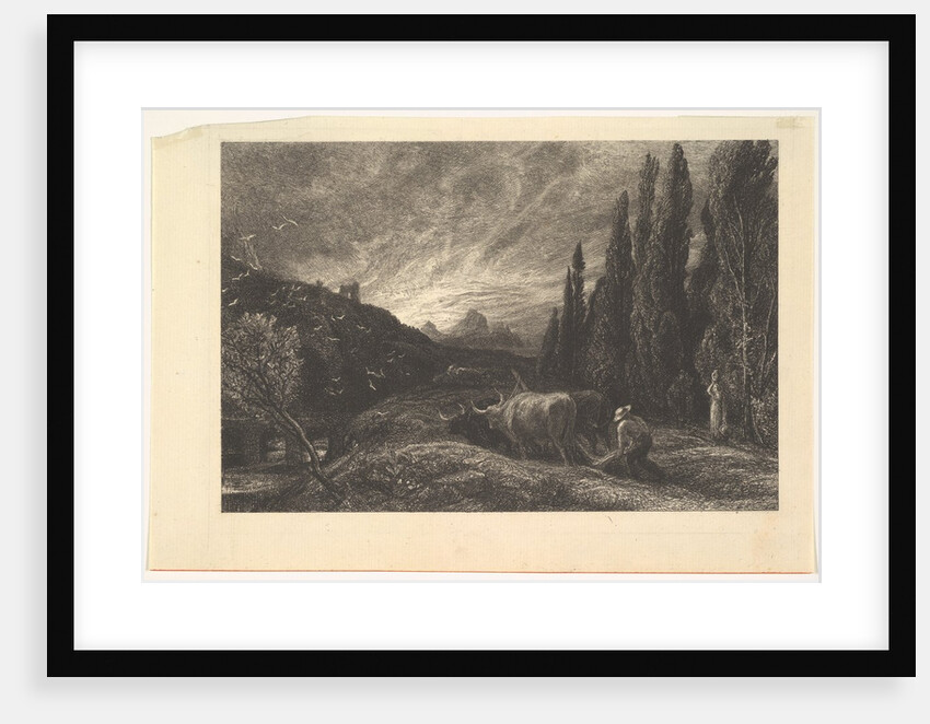The Early Ploughman, 1861 by Samuel Palmer