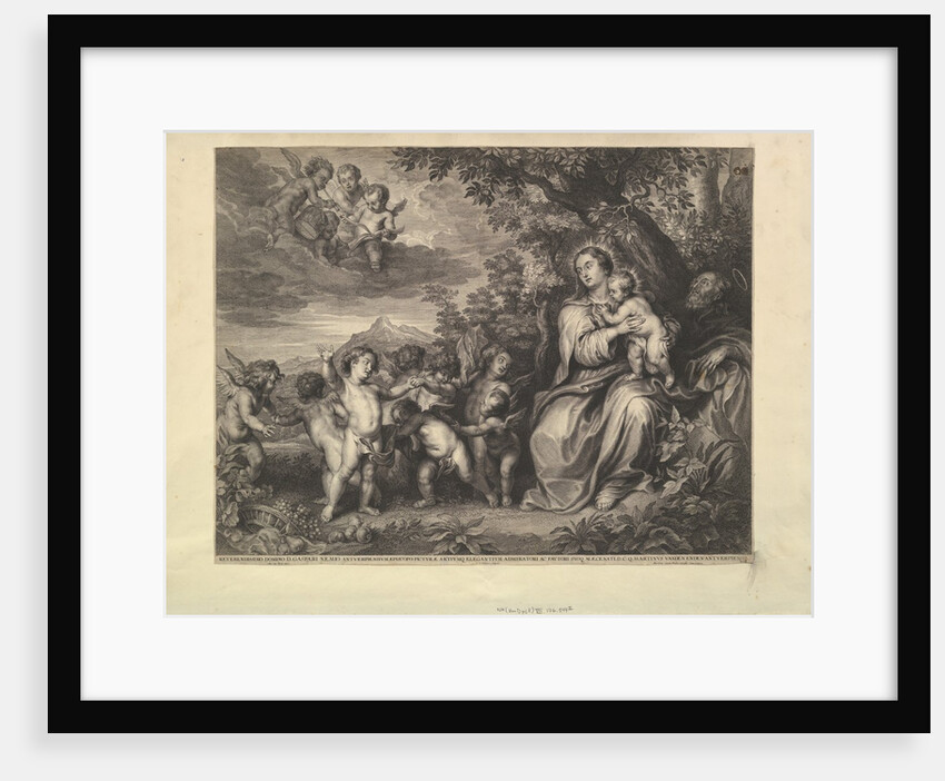 Rest on the Flight into Egypt, 1650-59 by Boetius Adams Bolswert