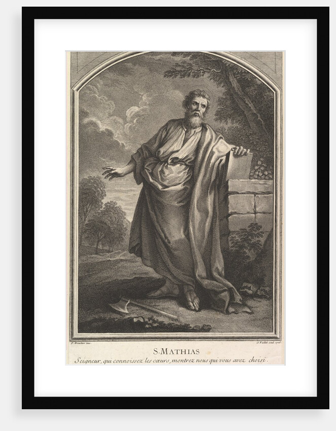 Saint Mathias, 1726 by Simon Vallee