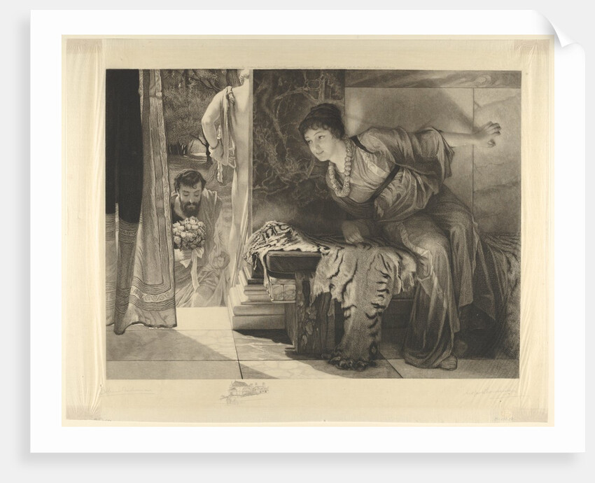 Welcome Footsteps, May 7, 1883 by Leopold  Lowenstam