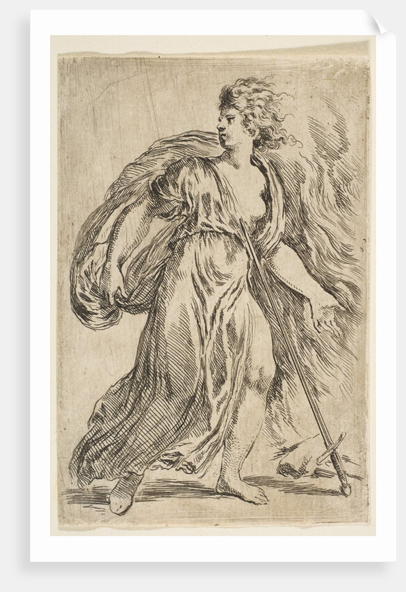Dido Killing Herself, ca. 1660 by Stefano della Bella