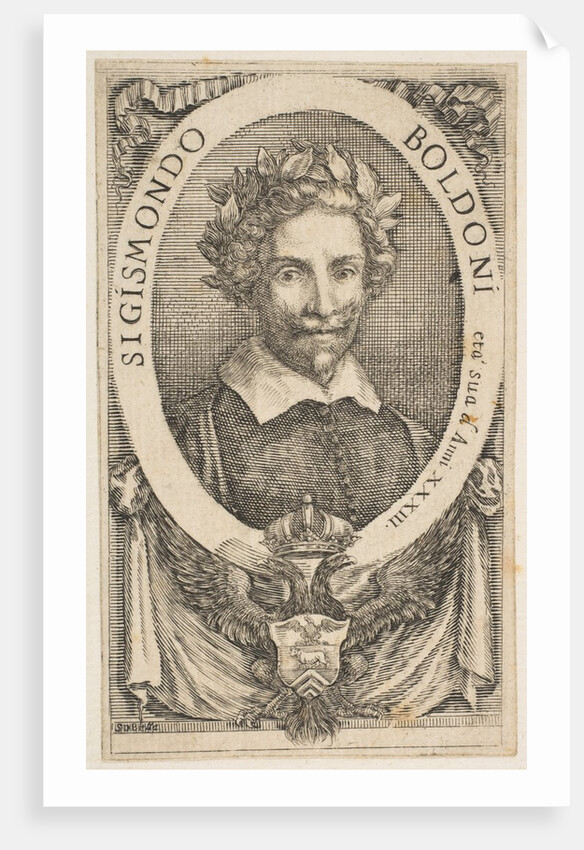 Portrait of the Poet Sigismond Boldoni, 1656 by Stefano della Bella