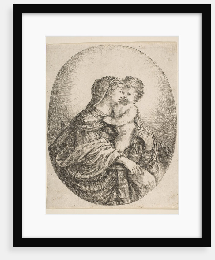 Virgin Embracing the Christ Child, ca. 1641 by Stefano della Bella