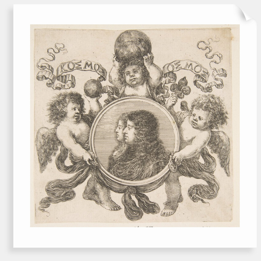 Cosimo de Medici, Prince of Tuscany, and His Wife, Marguerite Louise d'Orleans, 1661 by Stefano della Bella