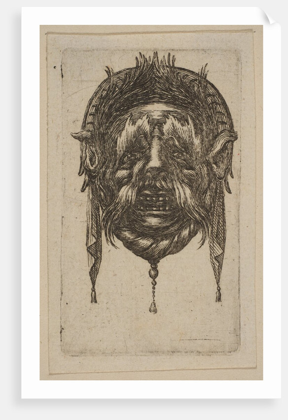 Mask by Stefano della Bella (attributed to)