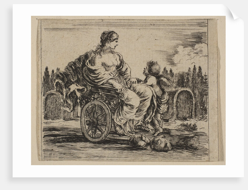 Venus, from 'Game of Mythology', 1644 by Stefano della Bella