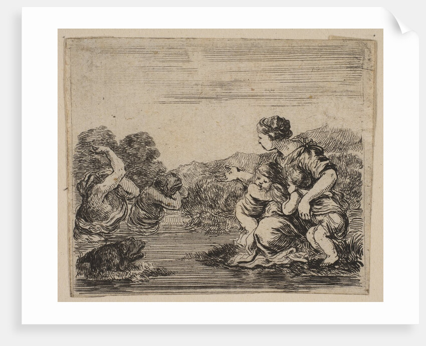 Latona, from 'Game of Mythology', 1644 by Stefano della Bella