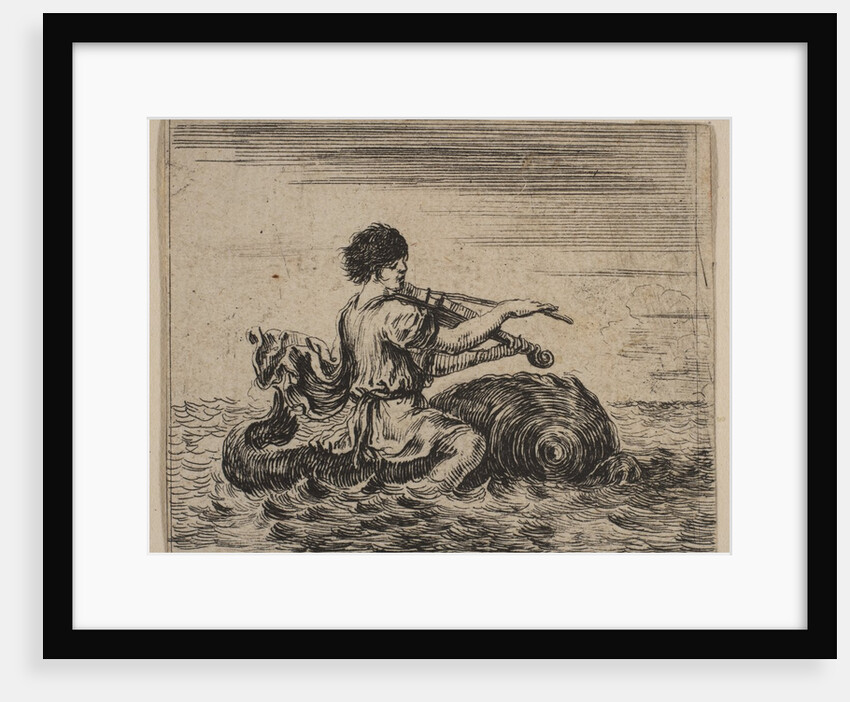 Arion, from 'Game of Mythology', 1644 by Stefano della Bella