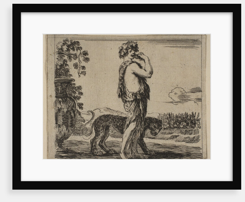 Bacchus, from 'Game of Mythology', 1644 by Stefano della Bella