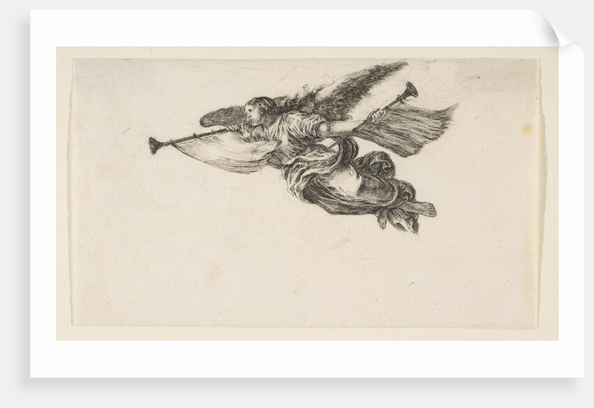 Fame, 1649-50 by Stefano della Bella