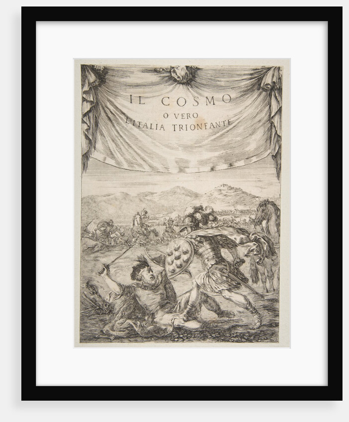 Frontispiece for Il Cosmo, 1650 by Stefano della Bella