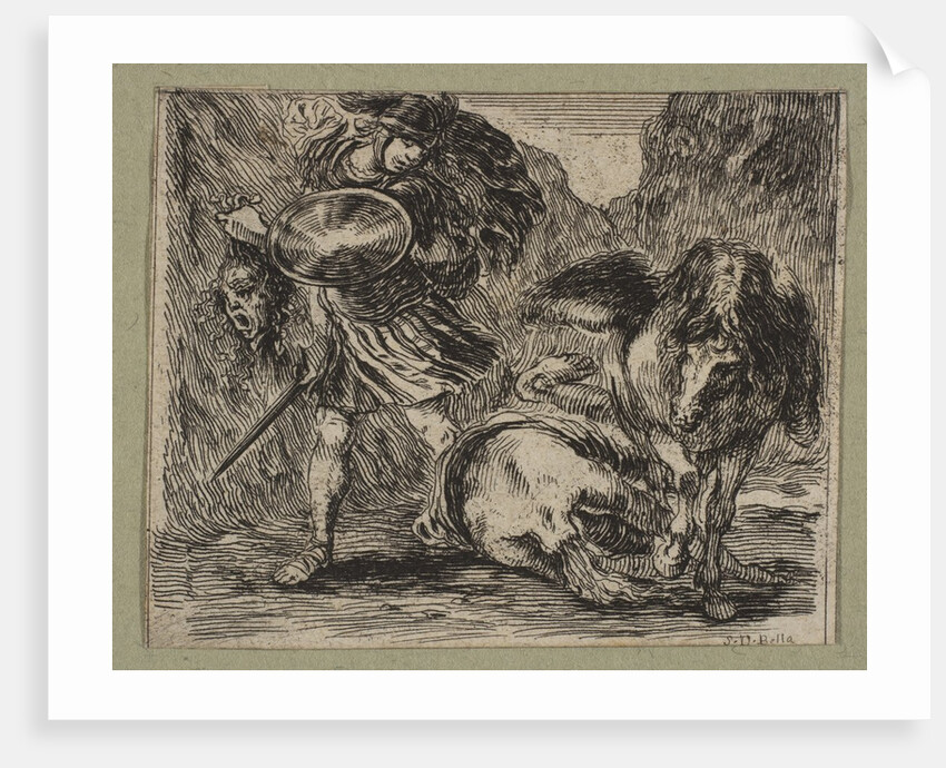 Persée et Méduse, 1644 by Stefano della Bella
