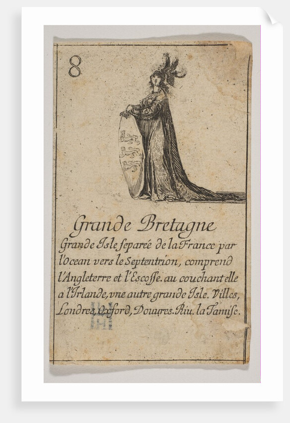 Grande Bretagne, 1644 by Stefano della Bella