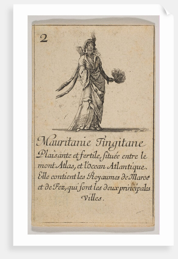 Mauritanie, 1644 by Stefano della Bella