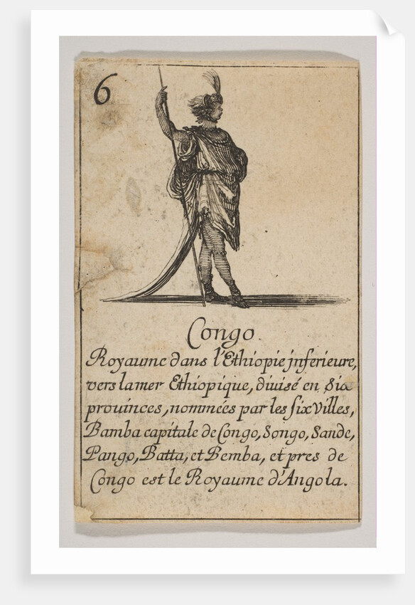 Congo, 1644 by Stefano della Bella