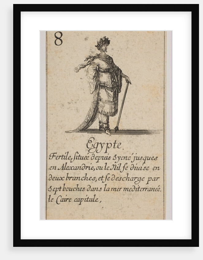 Egypte, 1644 by Stefano della Bella
