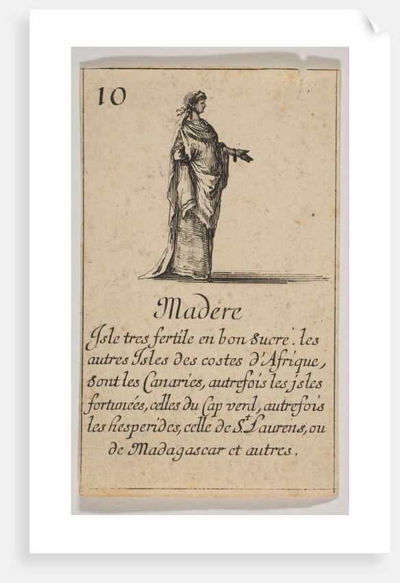 Madere, 1644 by Stefano della Bella