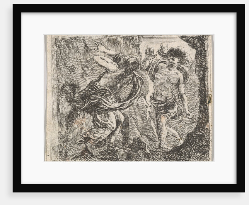 Orpheus and Eurydice, from 'Game of Mythology', 1644 by Stefano della Bella