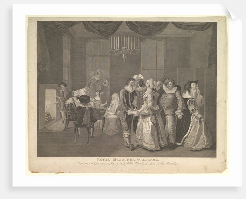 Royal Masquerade Somerset House, October 21, 1805 by Thomas Cook