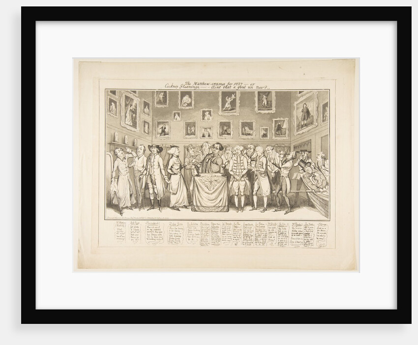 The Matthew-orama for 1827-or Cockney Gleanings,-Aint that a good un now?, March 26, 1827 by Thomas Howell Jones