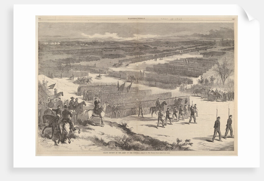 Grand Review of the Army of the Potomac - Drawn by Mr. Thomas Nas by Thomas Nast