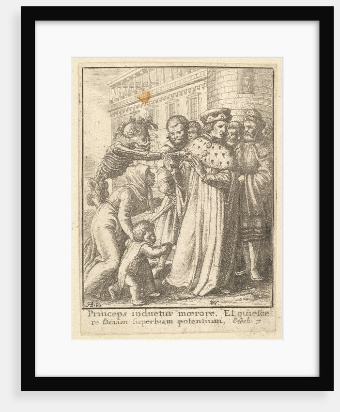 Duke, from the Dance of Death, 1651 by Wenceslaus Hollar