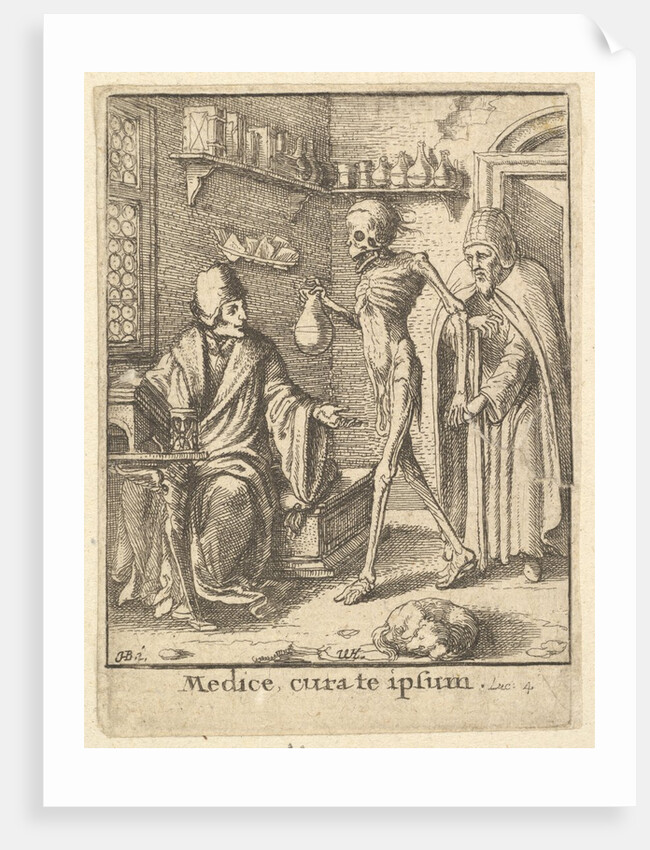 Doctor, from the Dance of Death, 1651 by Wenceslaus Hollar