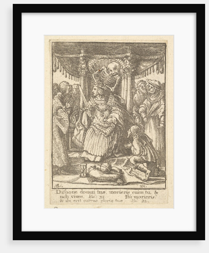 The Emperor, from the Dance of Death, 1651 by Wenceslaus Hollar