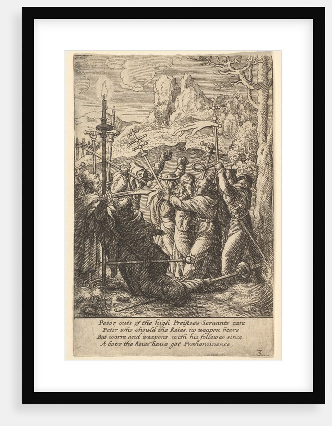 Jesus taken, 1625-77 by Wenceslaus Hollar