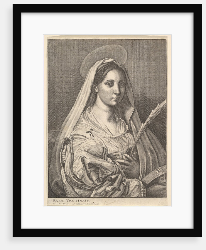 St. Catherine of Alexandria, 1644-52 by Wenceslaus Hollar