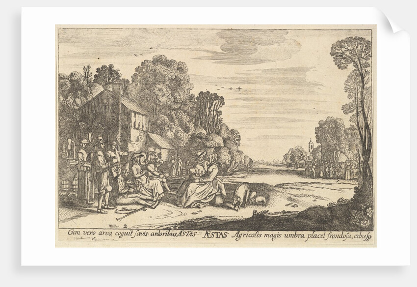 Summer, 1629 by Wenceslaus Hollar