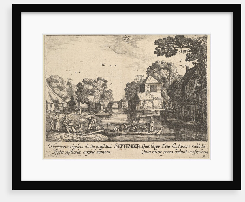 September, 1628-29 by Wenceslaus Hollar