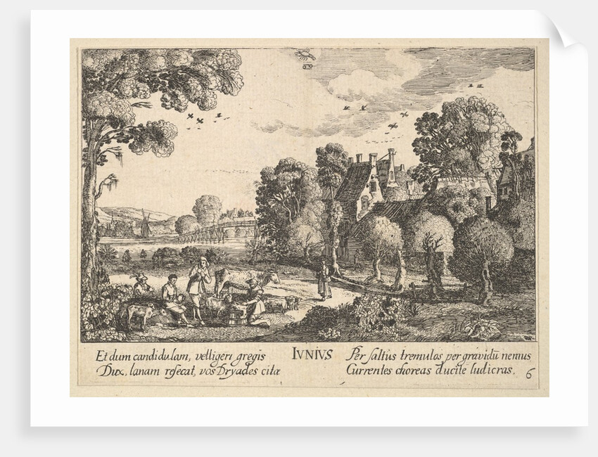 June, 1628-29 by Wenceslaus Hollar