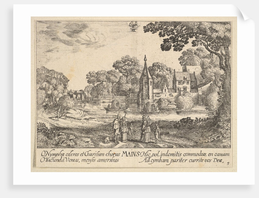 May, 1628-29 by Wenceslaus Hollar