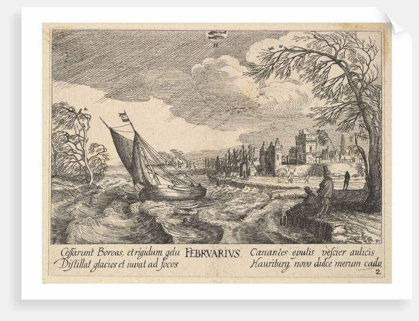 February, 1628-29 by Wenceslaus Hollar