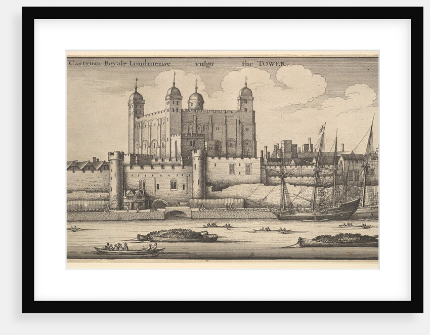 Tower of London, 1625-77 by Wenceslaus Hollar