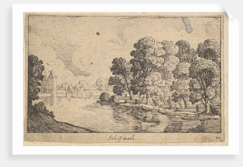 Schiff-math, 1625-77 by Wenceslaus Hollar