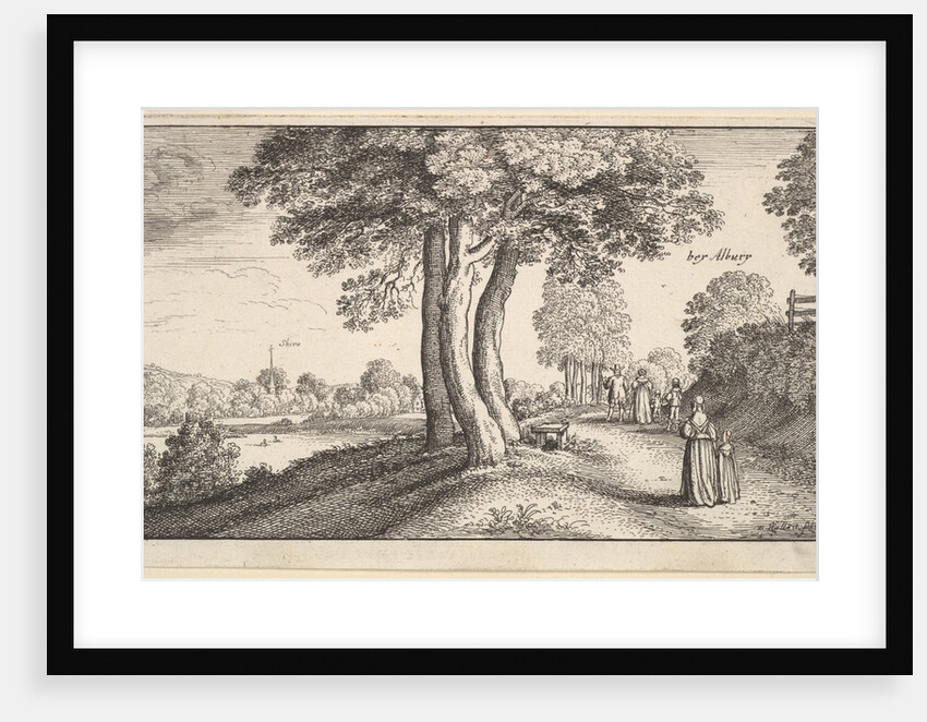Albury, 1625-77 by Wenceslaus Hollar