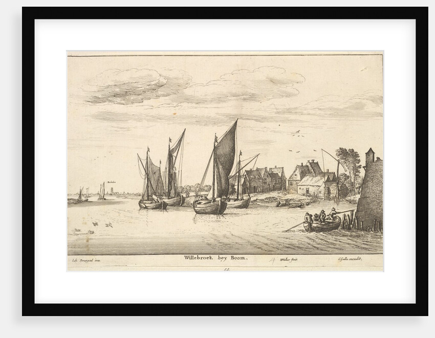 Willebroeck bey Boom, 1651 by Unknown
