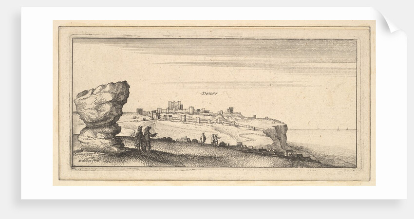 Douer, 1642 by Wenceslaus Hollar