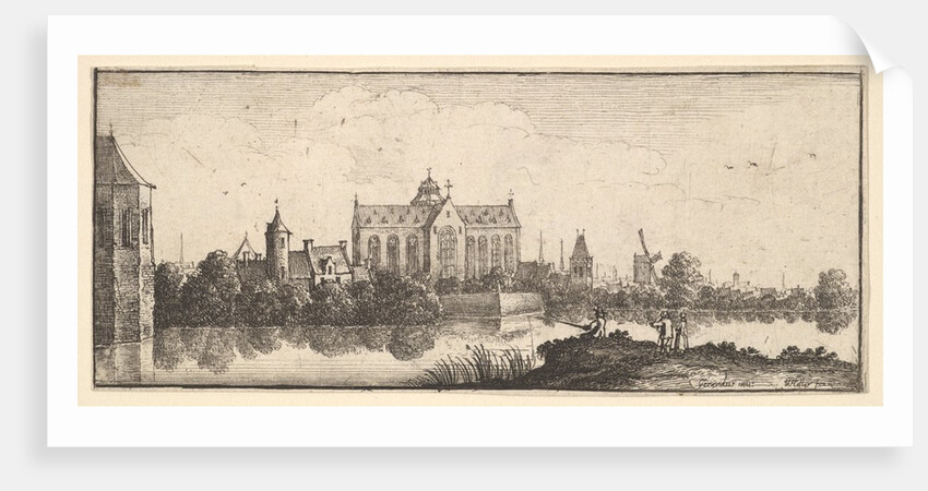 The church by the water, 1625-77 by Wenceslaus Hollar