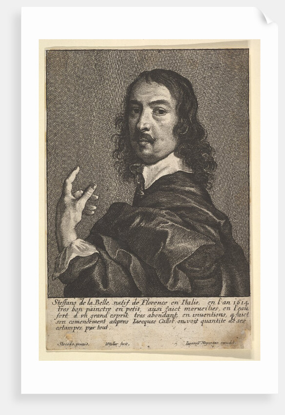Stefano della Bella, 1649 by Wenceslaus Hollar