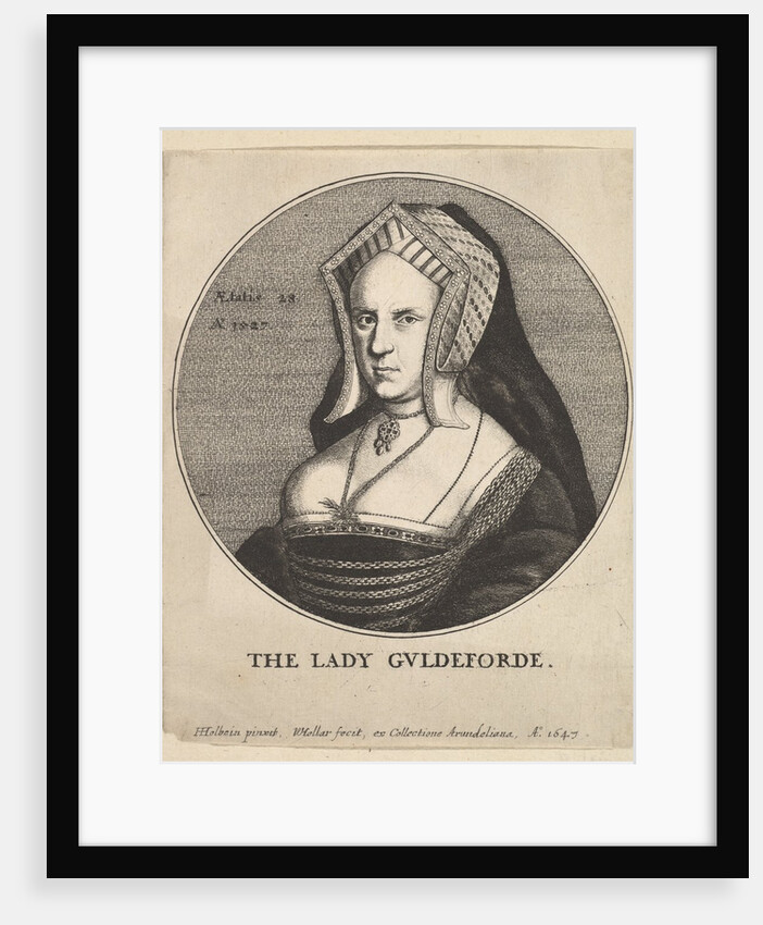 The Lady Guldeforde, 1647 by Wenceslaus Hollar