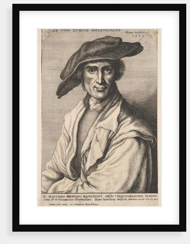 Hans von Zürch Goltshmidt, 1647 by Wenceslaus Hollar