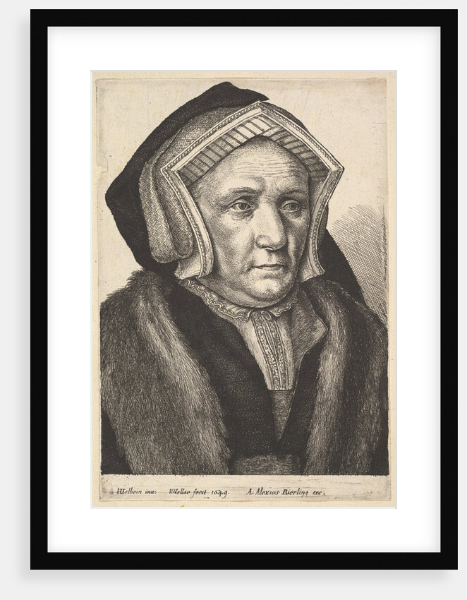 Lady Mary Butts, 1649 by Wenceslaus Hollar