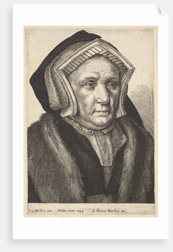 Lady Mary Butts, 1649 by Wenceslaus Hollar